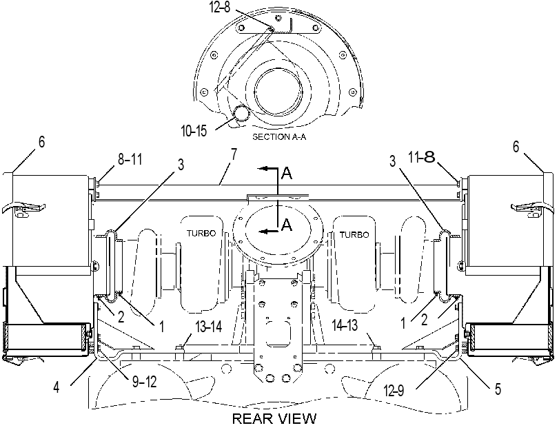 SCREEN GP-AIR CLEANER 1543115 CAT