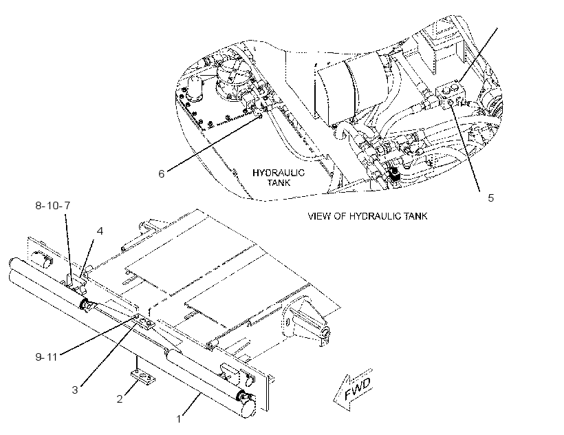 ROLLER AR-PUSH 2362083 CAT