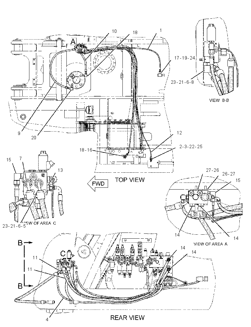 VALVE & LINES GP-PILOT 2434093 CAT
