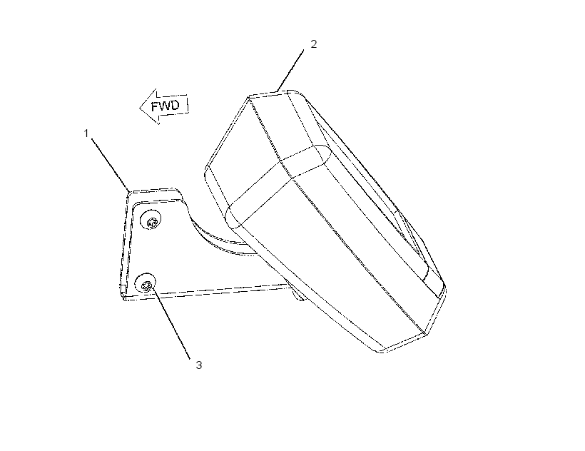 MONITOR & MOUNTING GP 2418721 CAT