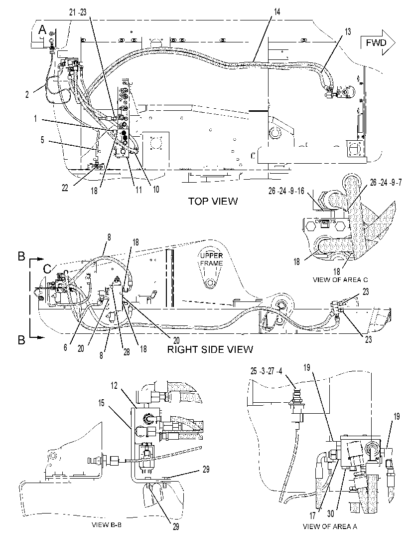VALVE & LINES GP-PILOT 2432232 CAT