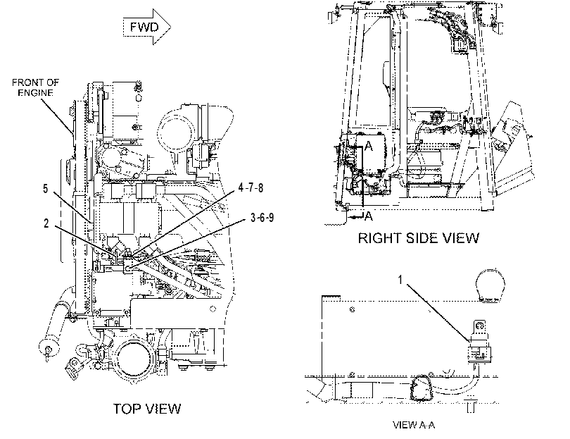 WIRING GP-ELECTRIC CLUTCH 2446524 CAT