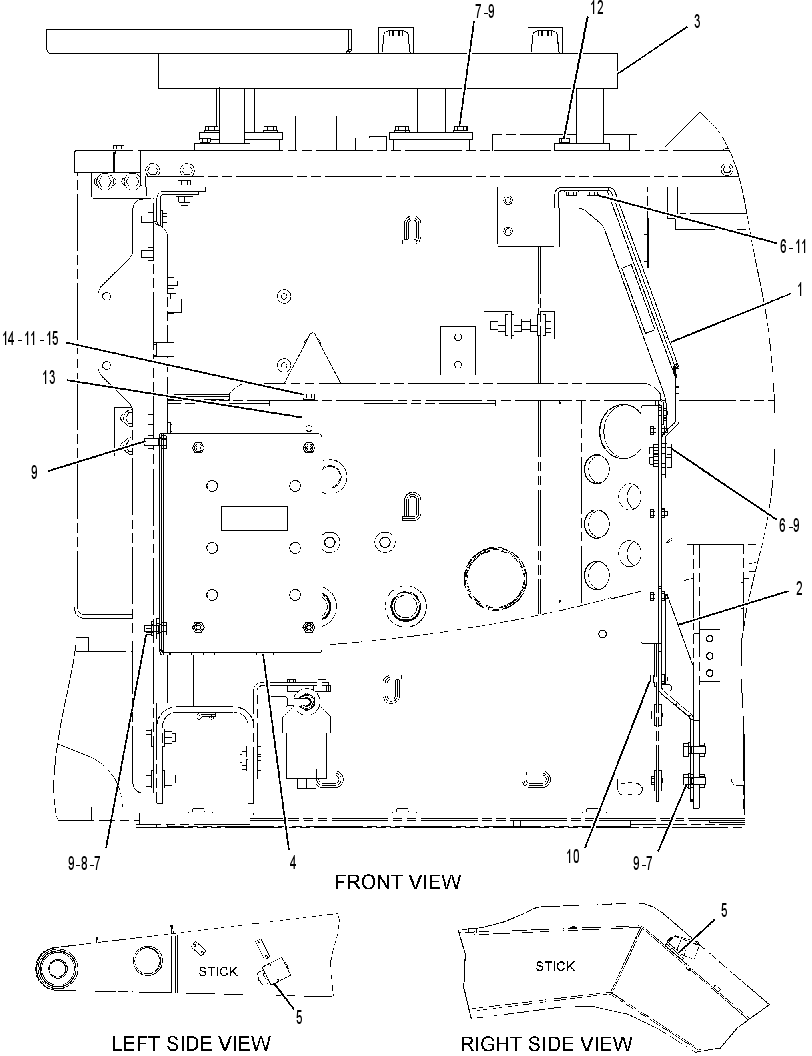 MOUNTING GP-HYD GENERATOR 2330969 CAT
