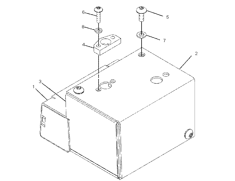 ENCLOSURE GP-DISCONNECT SWITCH 2610864 CAT