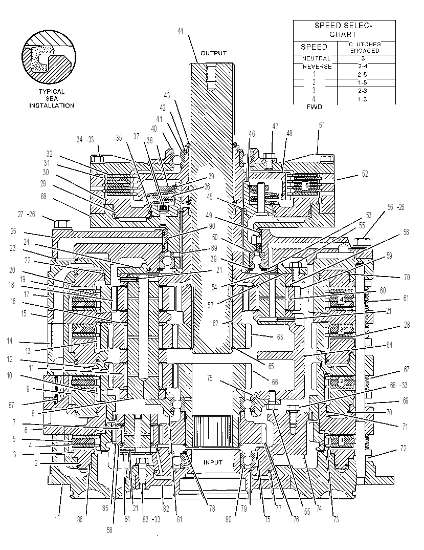 Планетарная передача трансмиссии 9G0953 CAT
