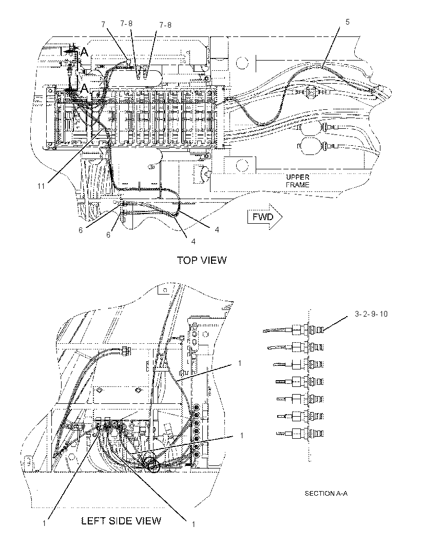 LINES GP-PRESSURE TEST 2560915 CAT
