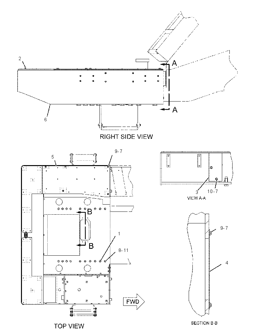 BUMPER GP-REAR 2601400 CAT