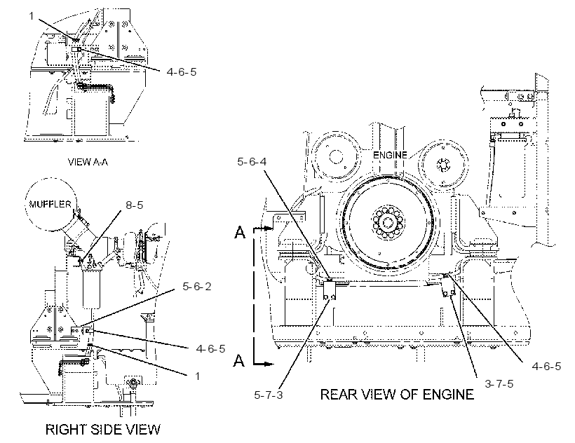 FASTENER GP-FUEL LINES 2228323 CAT