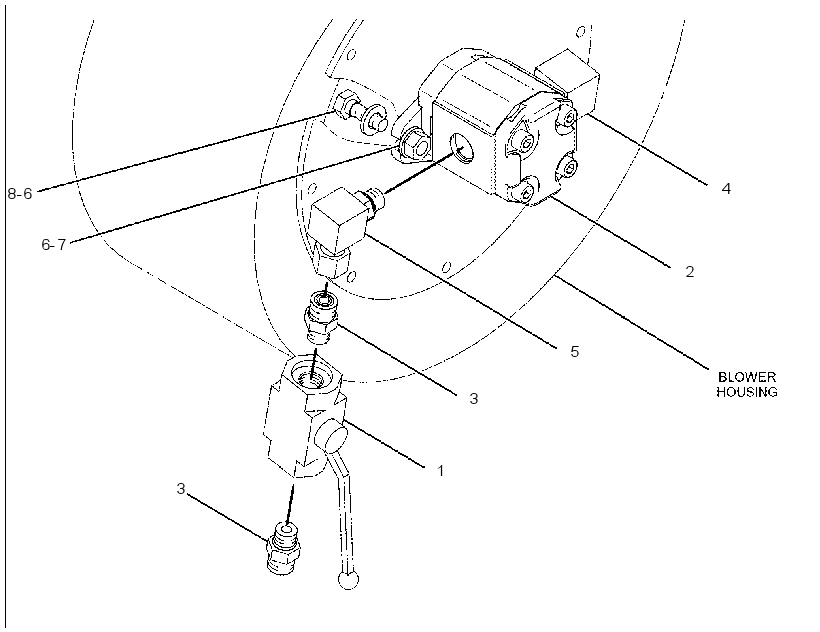 MOTOR & MTG GP-VENTILATION 2354847 CAT