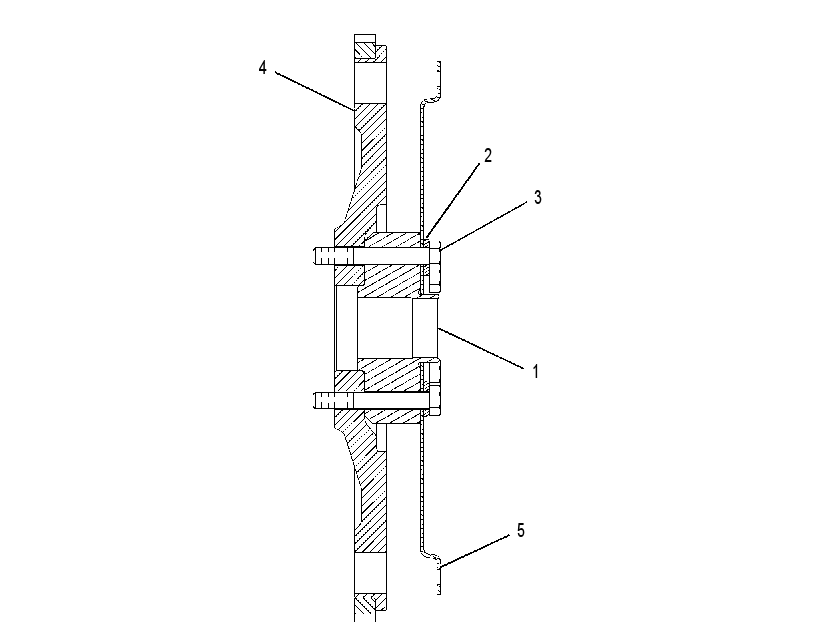 ADAPTER GP-ENGINE TO XMSN 2634021 CAT