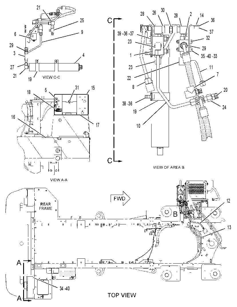 CONTROL GP-OVERRIDE 1898250 CAT