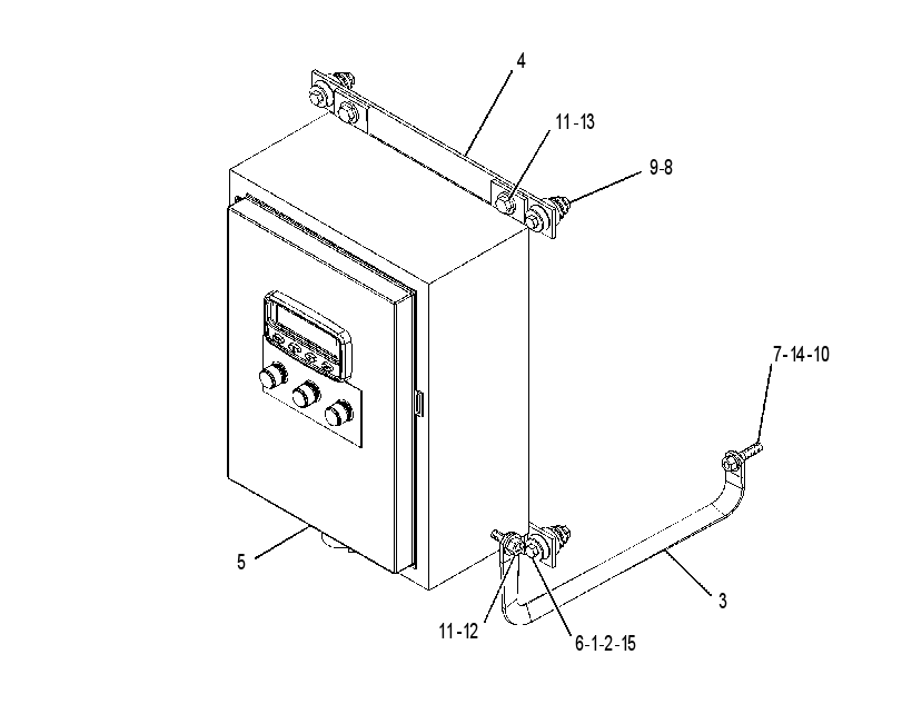 MOUNTING GP-INSTRUMENT 2355200 CAT