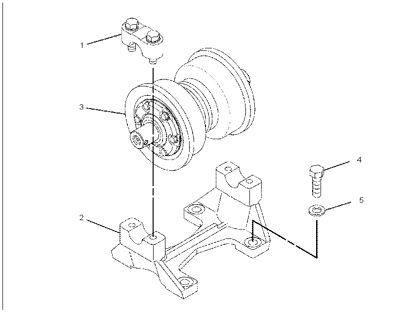 ROLLER AR-TRACK CARRIER 1922599 CAT