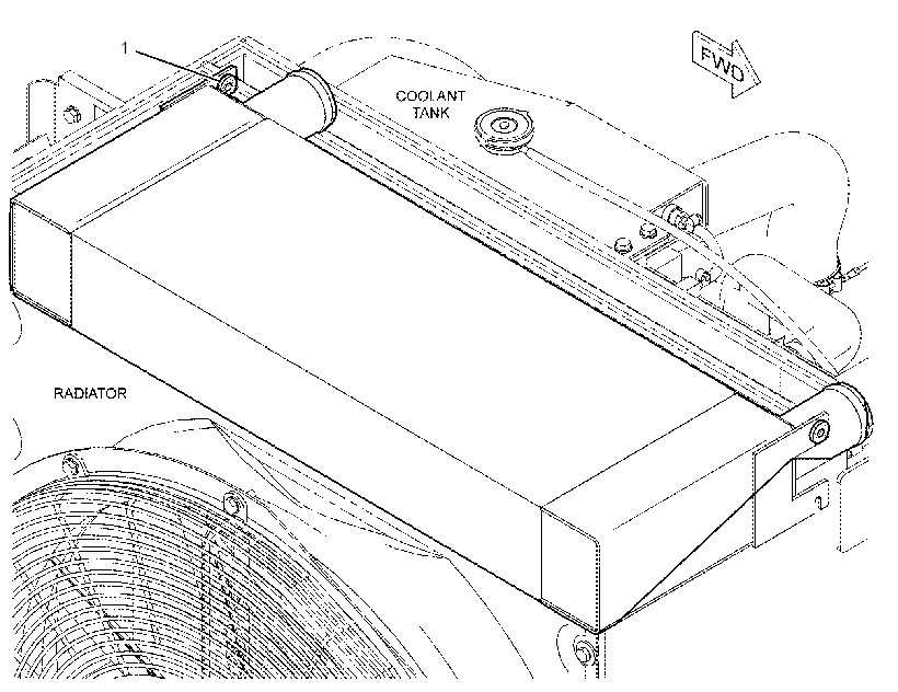 AFTERCOOLER GP 2332784 CAT
