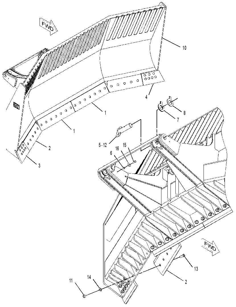 BLADE GP-UNIVERSAL 1357257 CAT