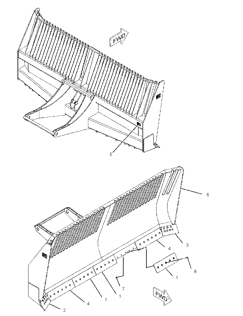 BLADE GP-SEMI-UNIVERSAL 1999752 CAT