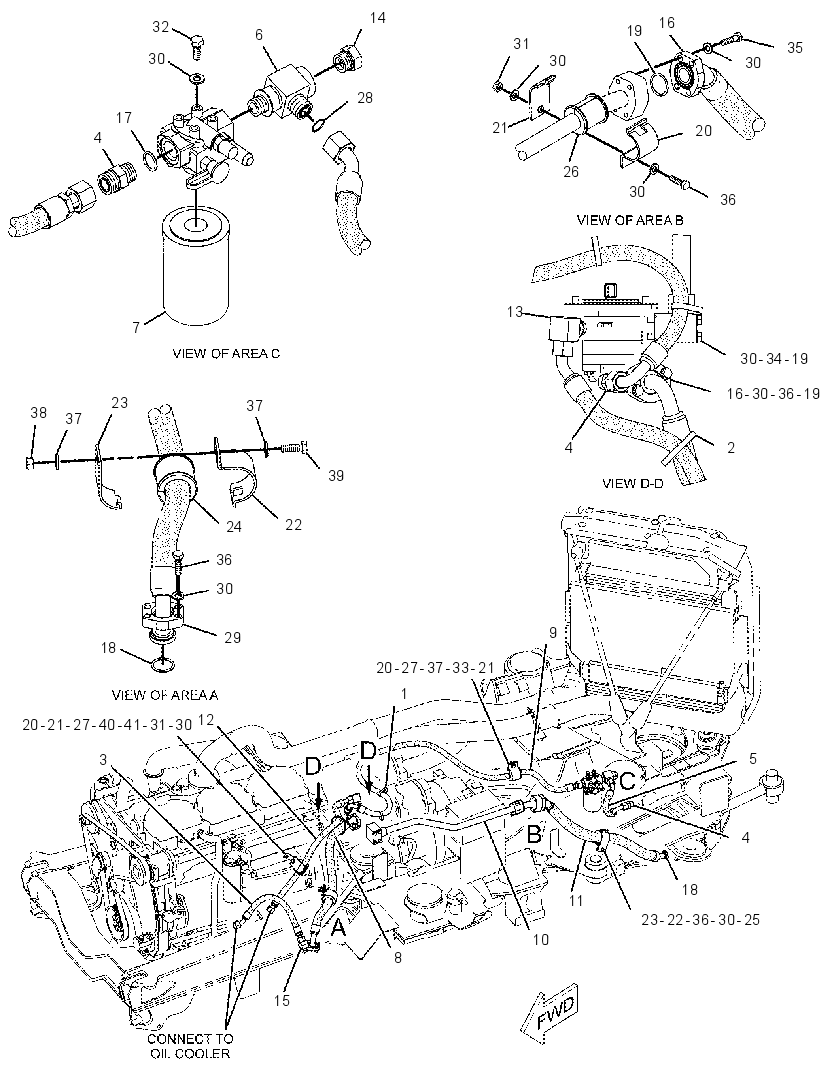 FILTER & LINES GP-POWER TRAIN 2494701 CAT