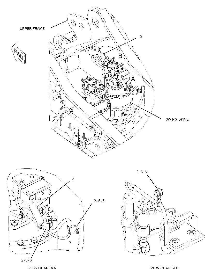 WIRING GP-FINE SWING 2277143 CAT