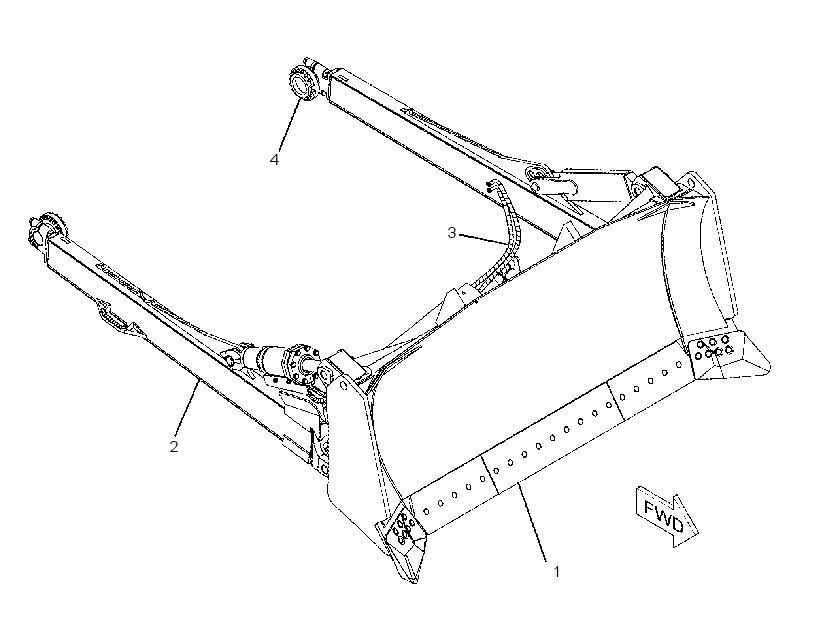 BULLDOZER AR-SEMI-UNIVERSAL 2275439 CAT