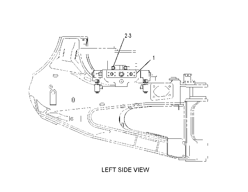 VALVE & MTG GP-HOIST CONTROL 2648055 CAT