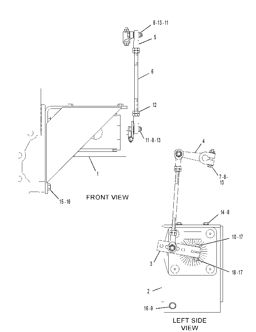 MOUNTING GP-GOVERNOR ACTUATOR 1419805 CAT