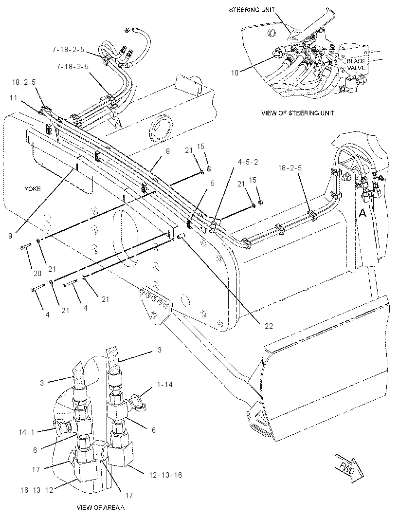 LINES GP-BLADE 2257892 CAT