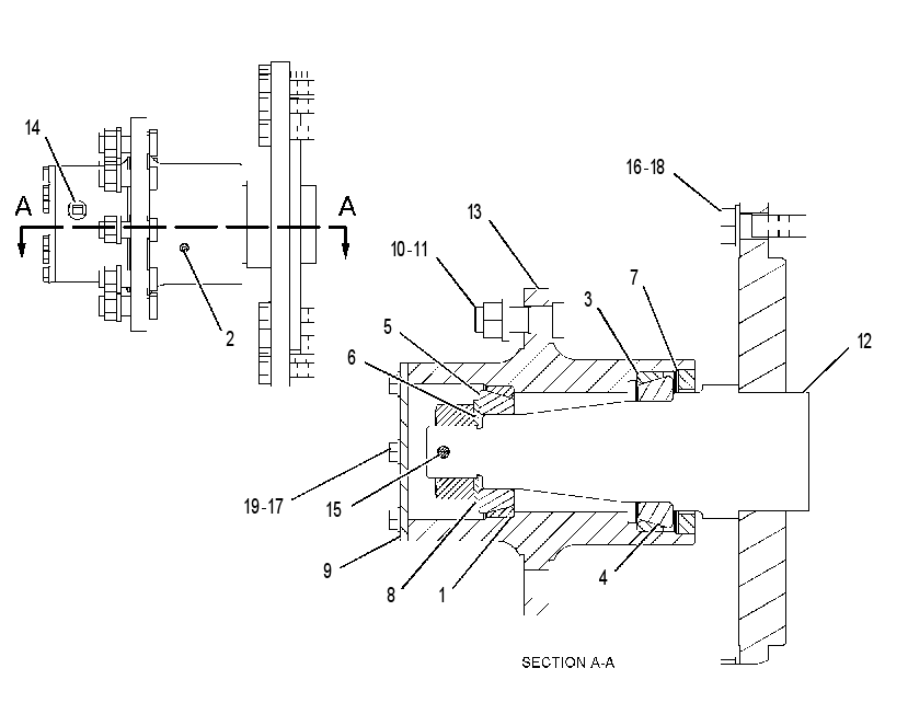 HUB GP-WHEEL 2496527 CAT