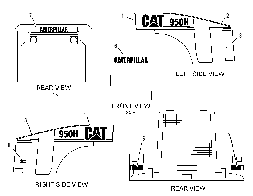Плёнка 2479858 CAT