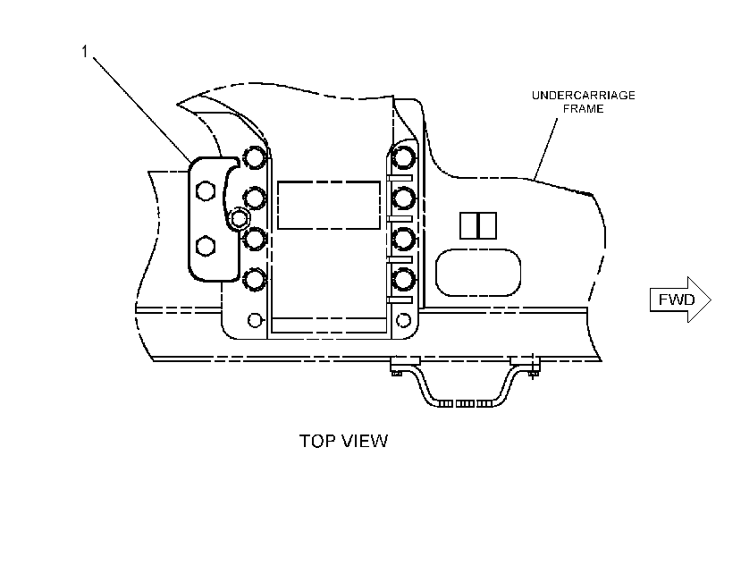 SPACER GP-UNDERCARRIAGE 1762259 CAT