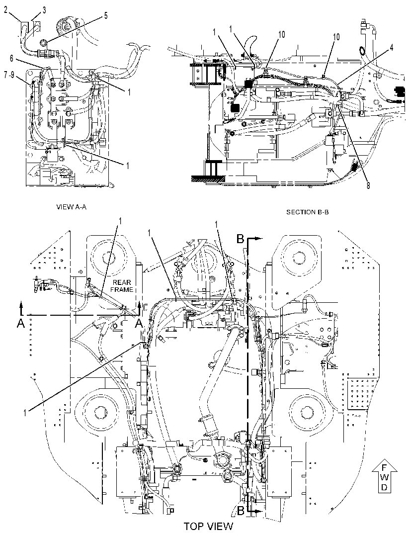 WIRING GP-WASTE HANDLER 2533945 CAT
