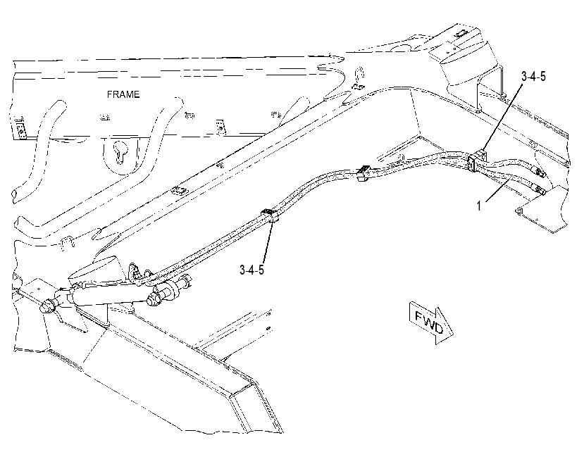 LINES GP-DOOR CYLINDER 2316196 CAT