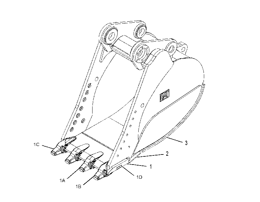 BUCKET AS-EXTREME SERVICE ROCK 2516946 CAT