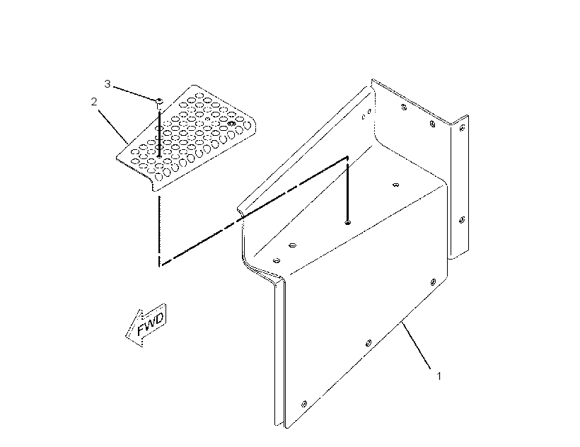 PLATE GP 2508443 CAT