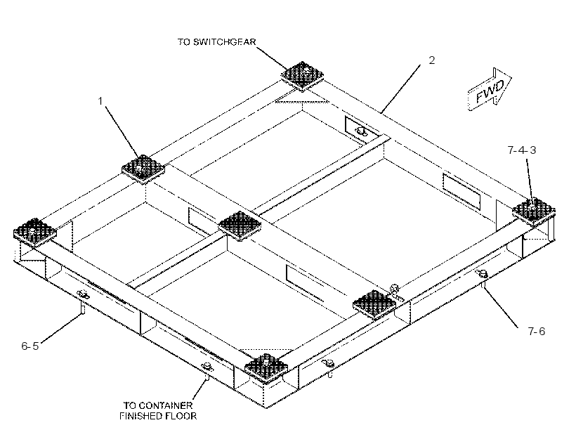 MOUNTING GP-SWITCHGEAR 2509982 CAT