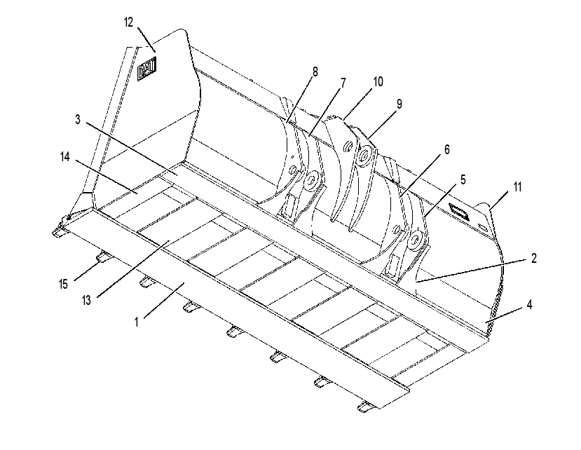 BUCKET AS-PENETRATION 2627400 CAT
