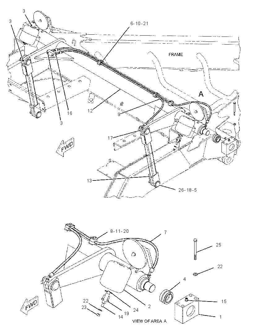 LINKAGE GP-MIXING CHAMBER 2316202 CAT