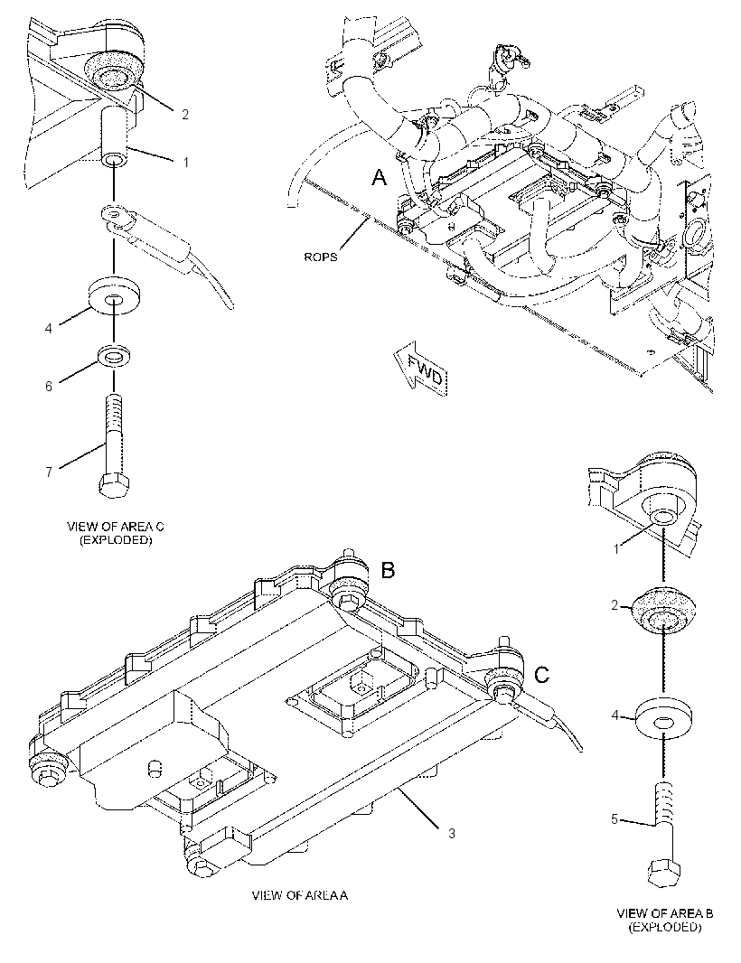 CONTROL & MTG GP-POWER TRAIN 2158338 CAT