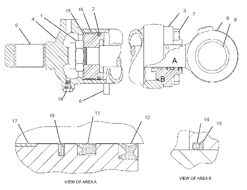 CYLINDER GP-LOAD 1083592 CAT