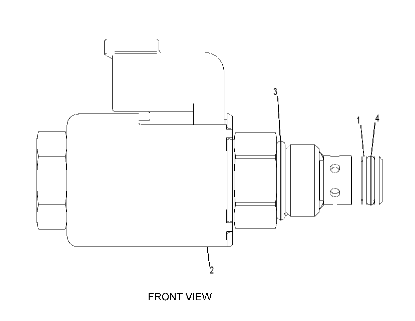 Клапан электромагнитный 2655214 CAT