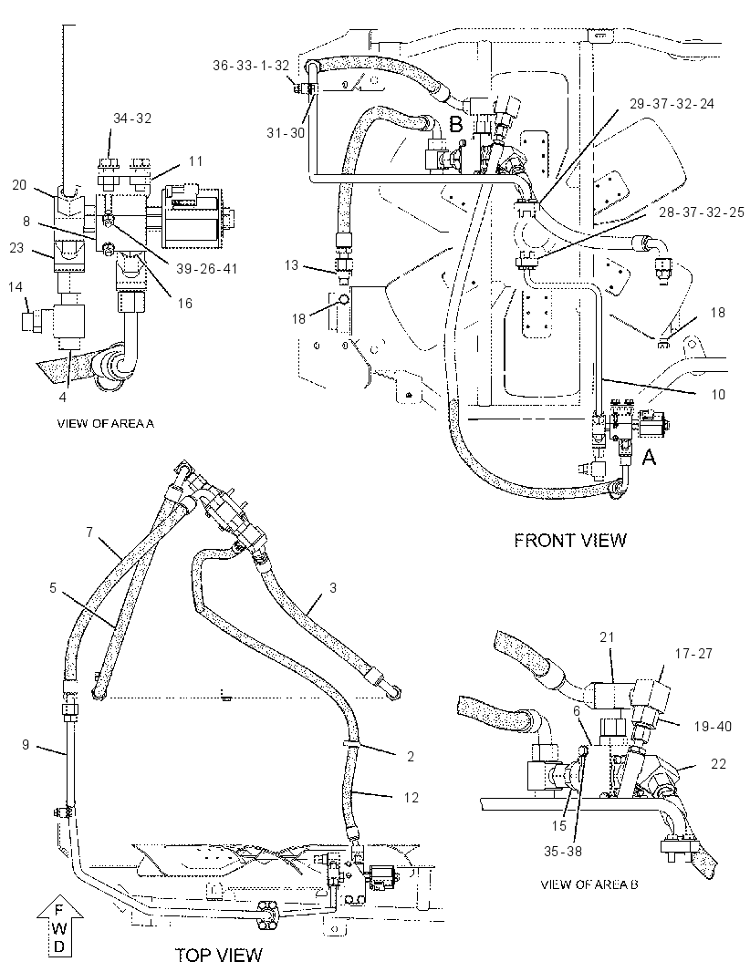 VALVE & MTG GP-HYDRAULIC FAN 2666433 CAT