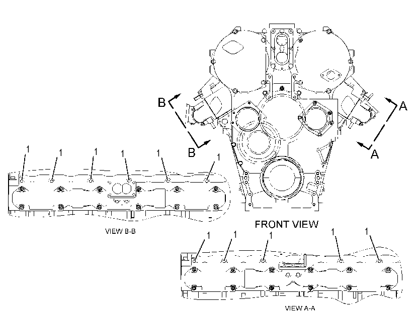 FASTENER GP-MANIFOLD SHIELD 2498533 CAT