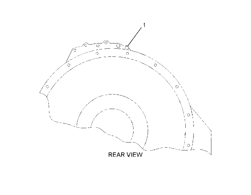 FASTENER GP-FLYWHEEL HOUSING 2584885 CAT