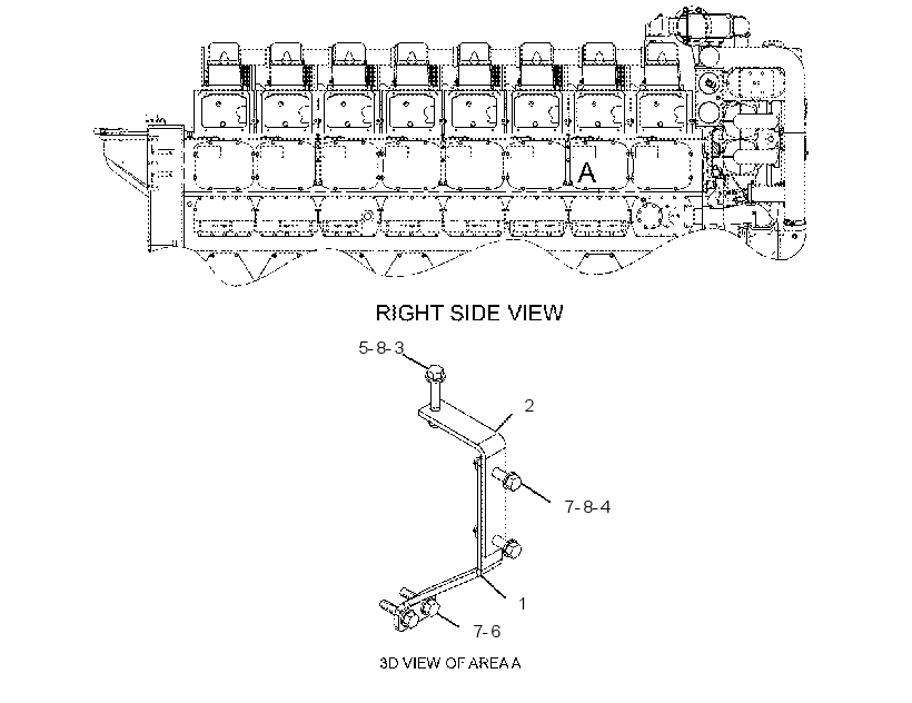 MOUNTING GP-BRACKET 2607747 CAT
