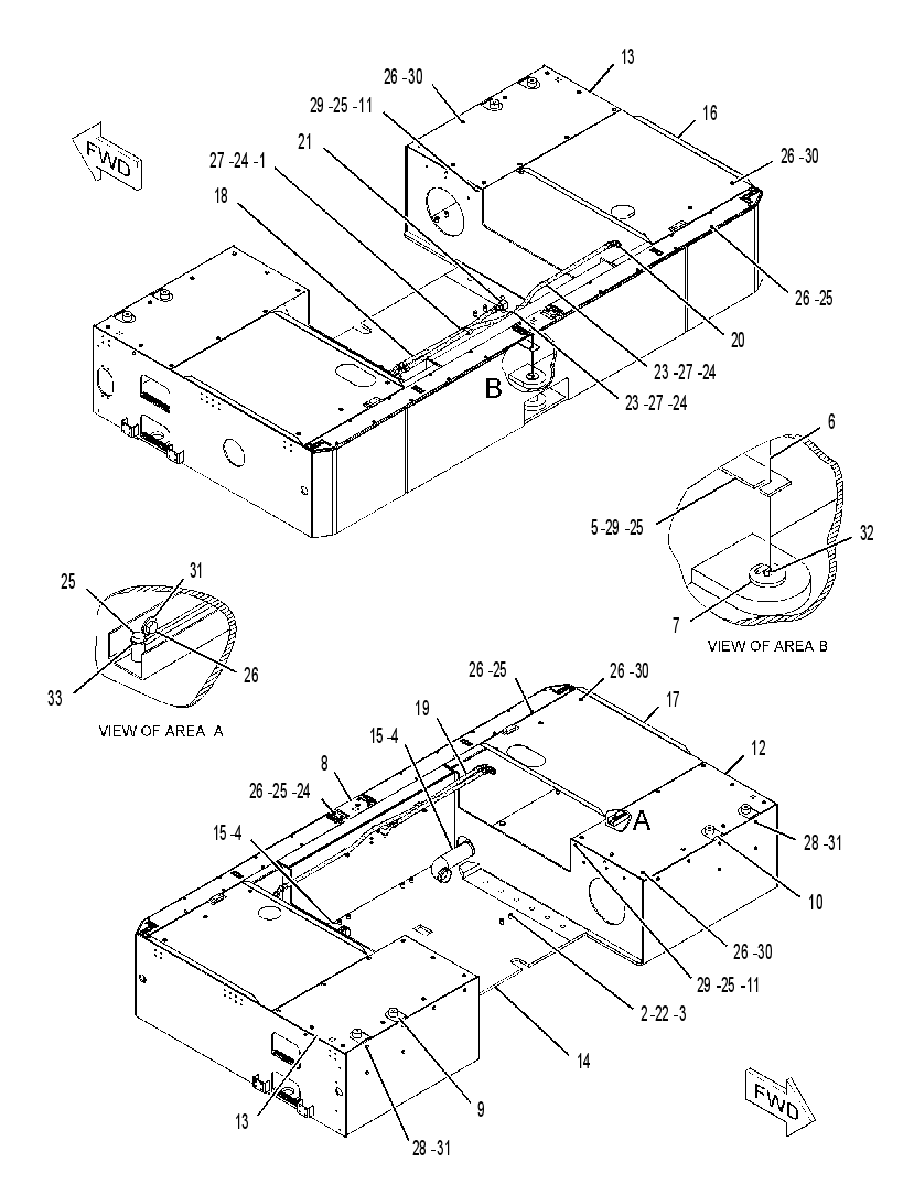 BUMPER & DRAWBAR GP 2352975 CAT