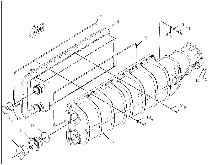 AFTERCOOLER GP-TREATED WATER 2577185 CAT