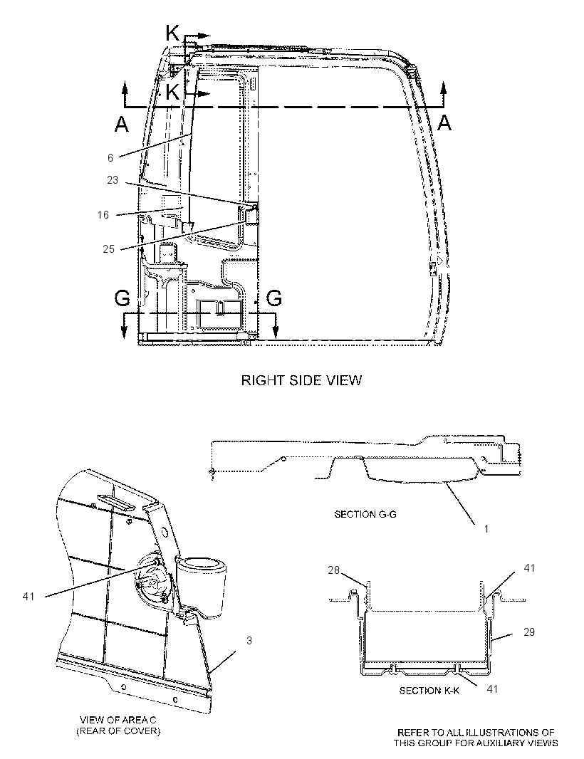 Кабина 1761981 CAT