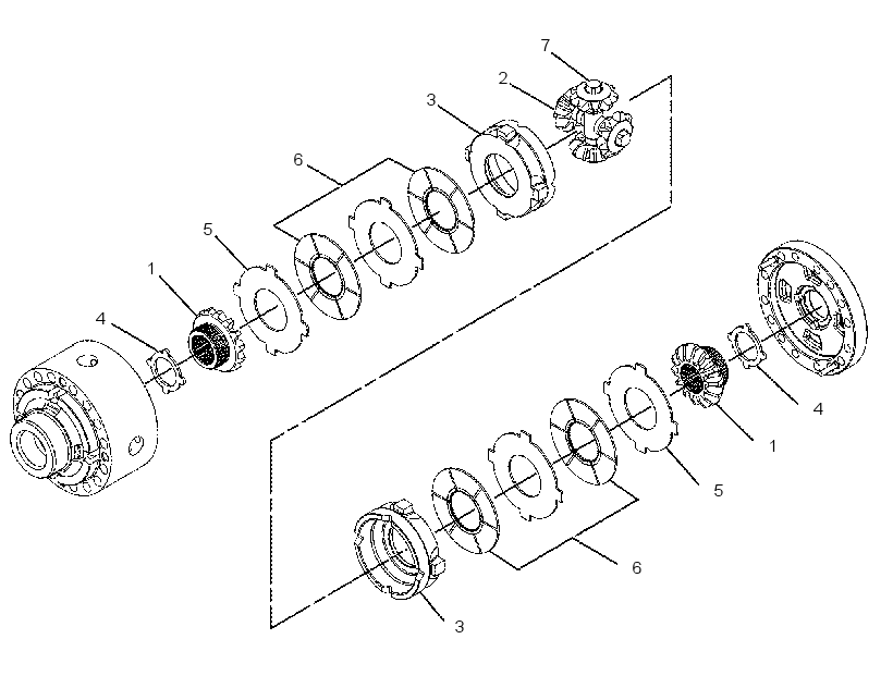 DIFFERENTIAL GP-LIMITED SLIP 2360931 CAT