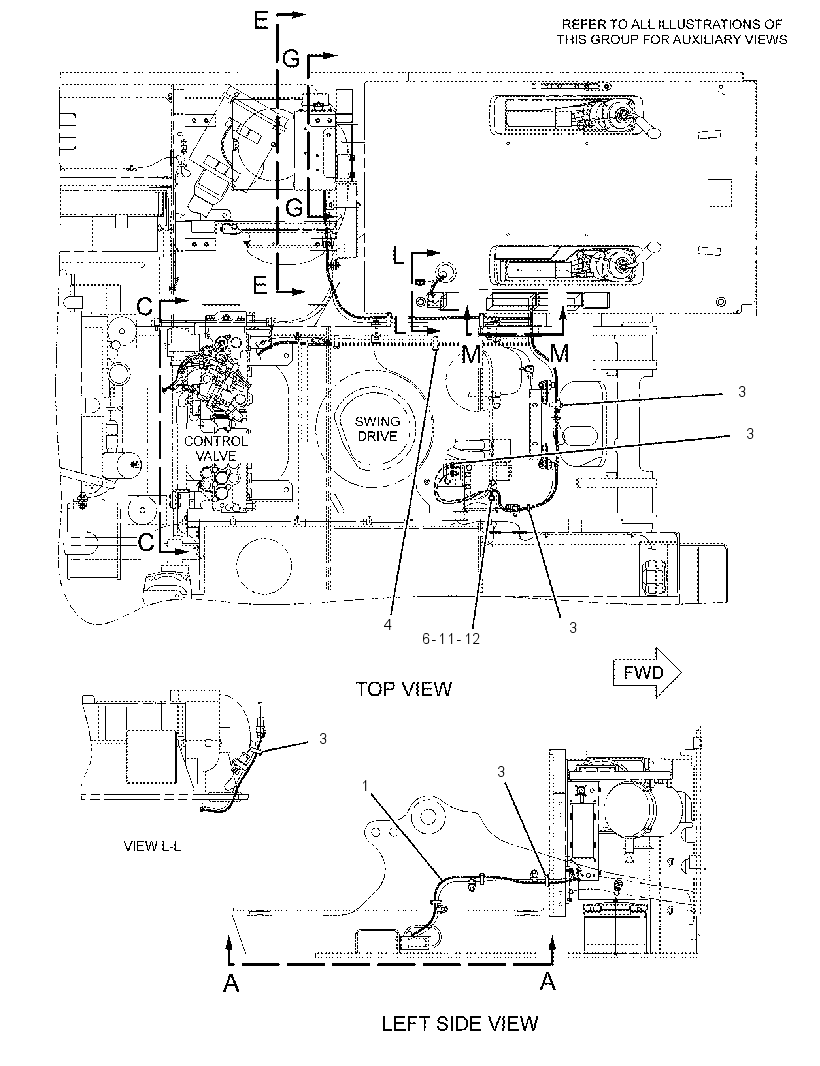 WIRING GP-BOOM FLOAT 1864638 CAT