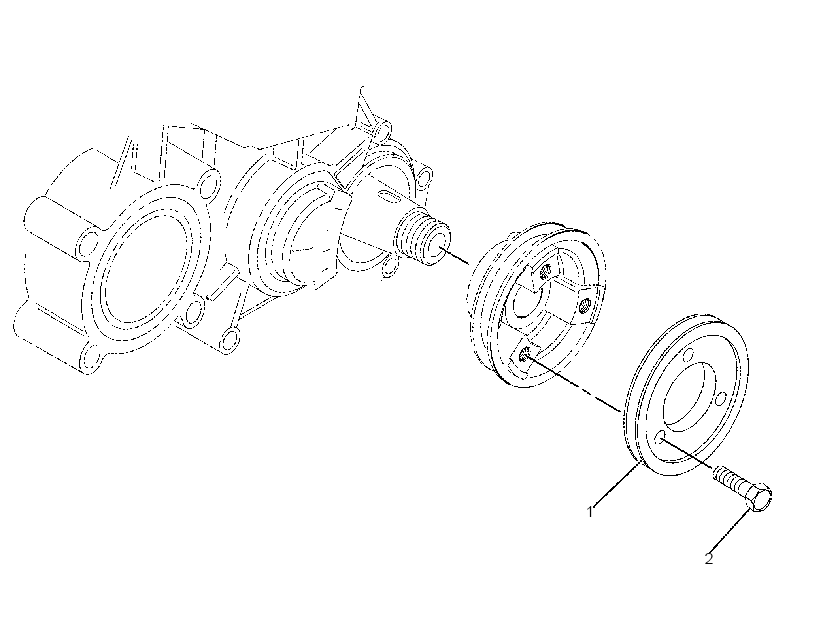 Шкив вспомогательного привода 2694274 CAT