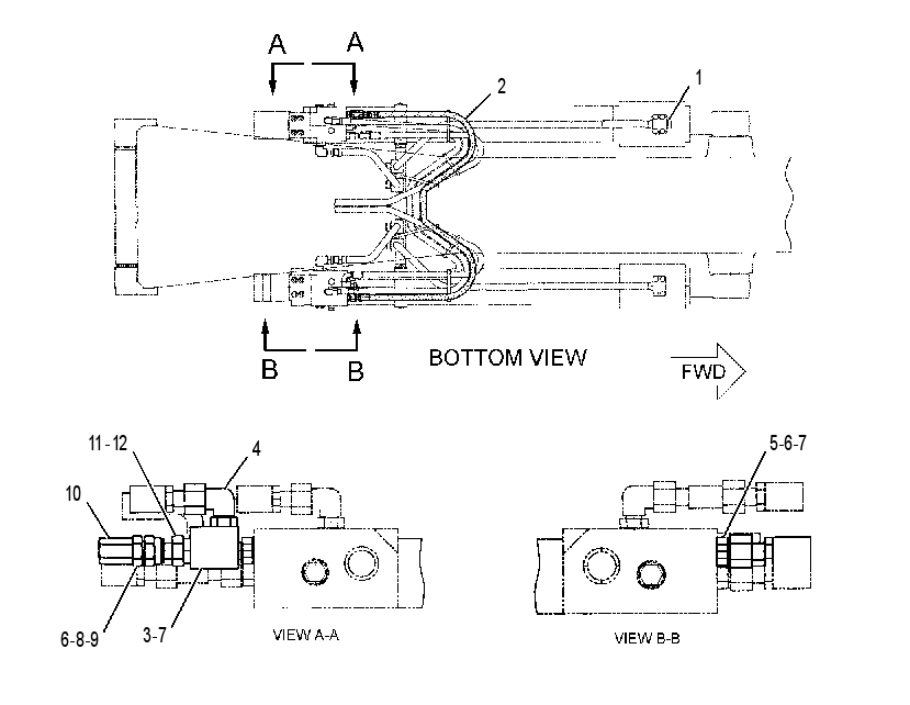 LINES GP-SENSOR 2445296 CAT